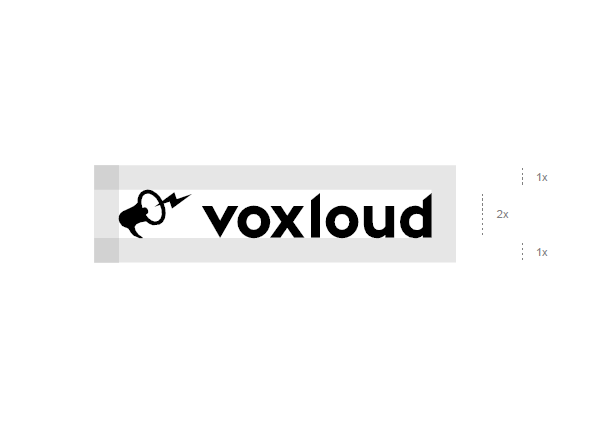 voxloud logotype respect area